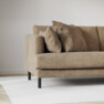 Harper - 4-sits med schäslong XL vänster - Brun