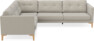 Rio - Hörnsoffa 2+3-sits - Beige