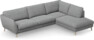 Madison Lux - 3-sits soffa med divan höger - Grå