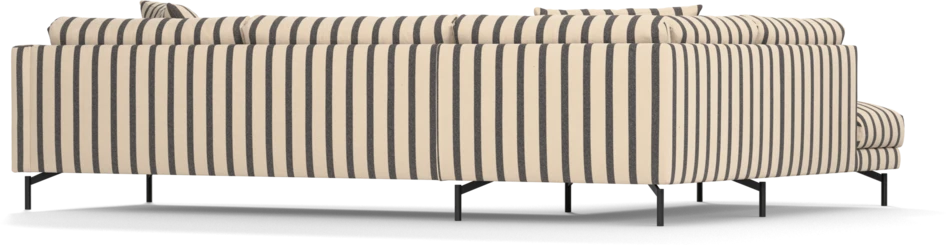 Harper - 3-sits soffa med divan vänster - Flerfärgad