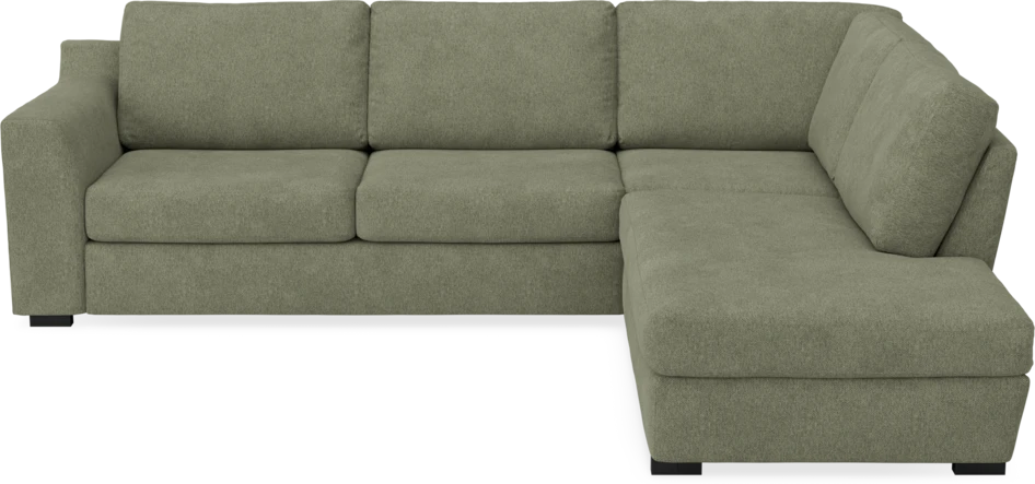 Friday - 2,5-sits soffa med divan höger - Vit