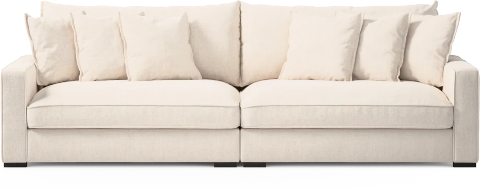 Rossi - 4-sits soffa - Vit