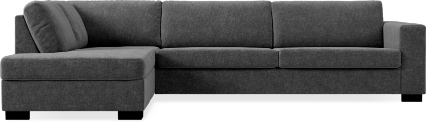 Nevada - 3-sits soffa med divan vänster - Grå