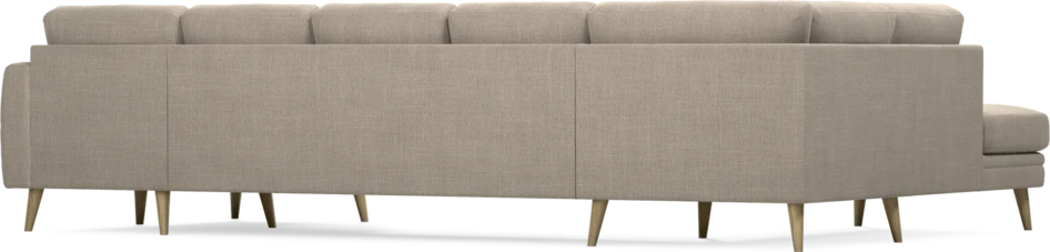 Eden - 3-sits soffa med divan vänster och schäslong höger - Beige