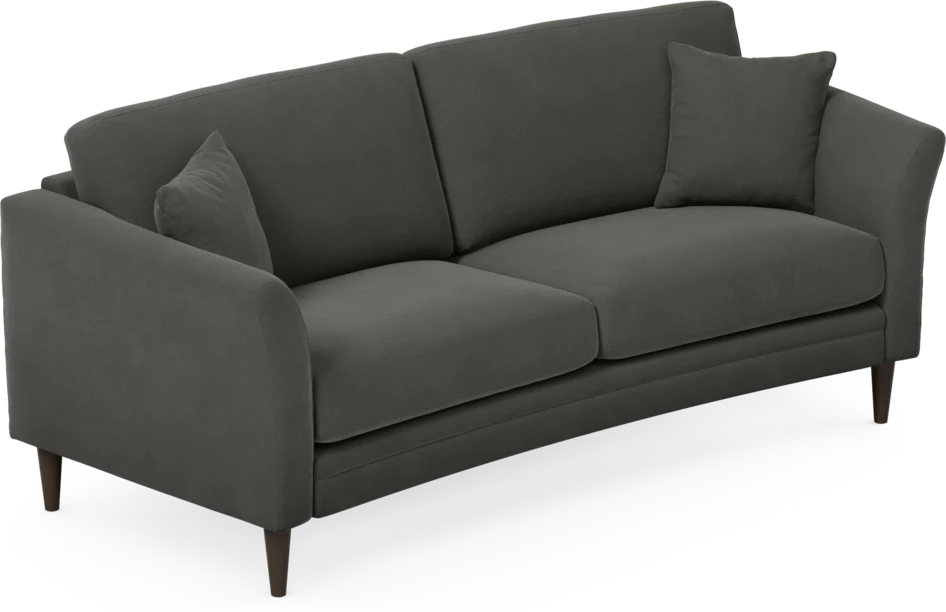 Eden - 2,5-sits soffa svängd - Grå