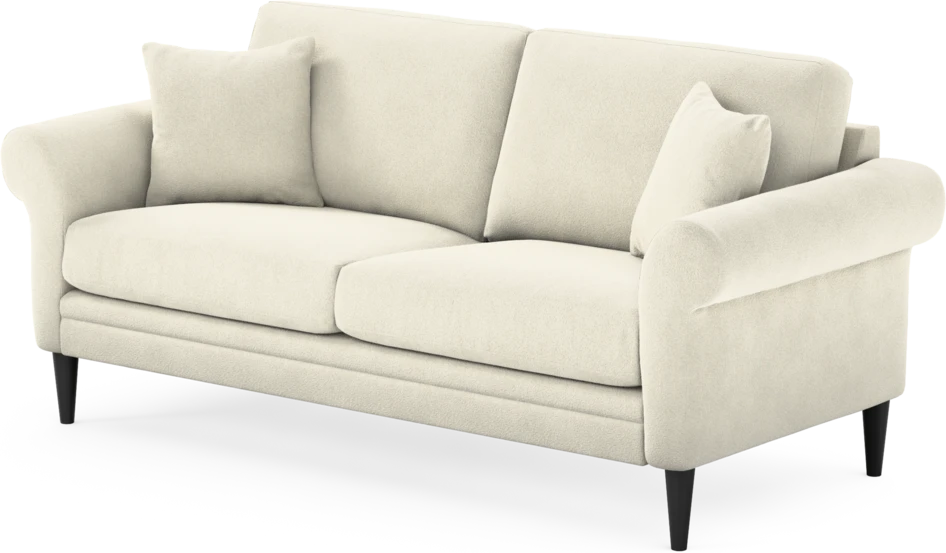 Eden - 2,5-sits soffa - Vit