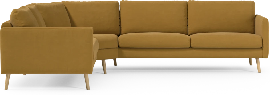 Madison Lux - Hörnsoffa 2+3-sits, hörn 2 - Gul