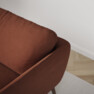 Madison - 2-sits soffa med schäslong höger - Röd