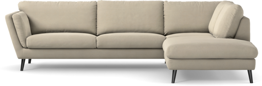 Madison Lux - 3-sits soffa med divan höger - Beige