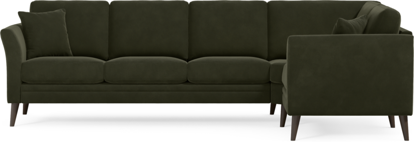 Eden - Hörnsoffa, 3+1-sits - Grön