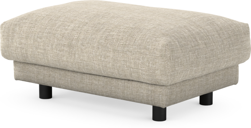 Cherrie - Fotpall, fast klädsel - Beige