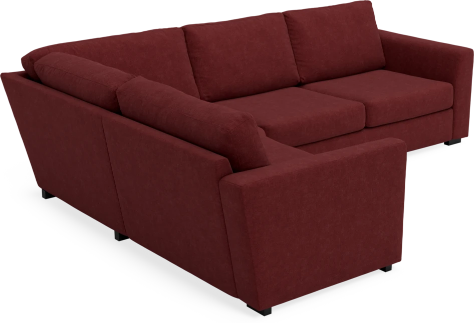 Friday - Hörnsoffa, 1,5+2,5-sits - Rosa