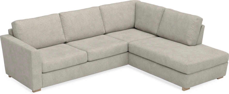 Friday - 2,5-sits soffa med divan höger - Beige
