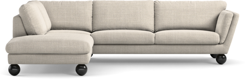 Madison - 3-sits soffa med divan vänster - Beige