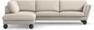 Madison - 3-sits soffa med divan vänster - Beige