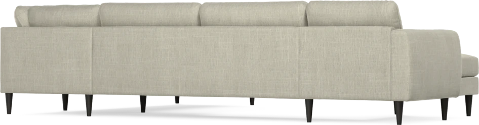 Bridge - Hörnsoffa, 3+2-sits med schäslong vänster - Beige