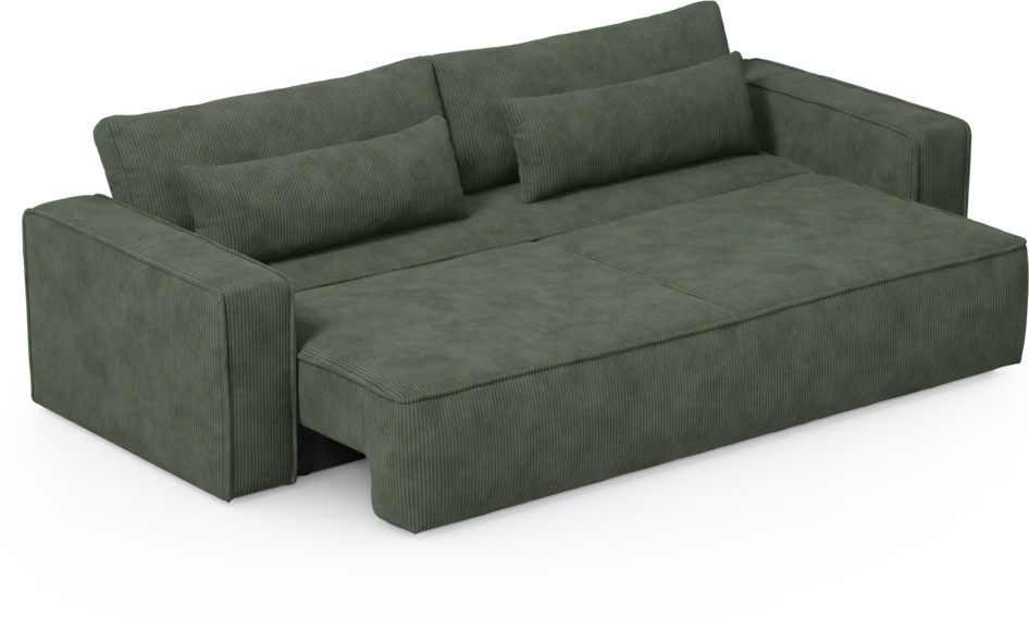 Ide - Bäddsoffa 4-sits - Grön