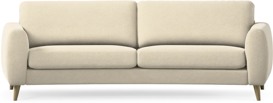 Bridge - 3-sits soffa svängd - Beige