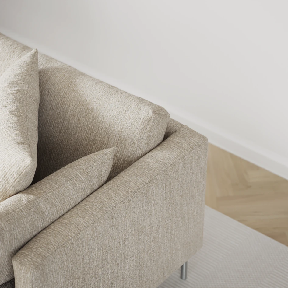 Harper - 4-sits soffa - Beige