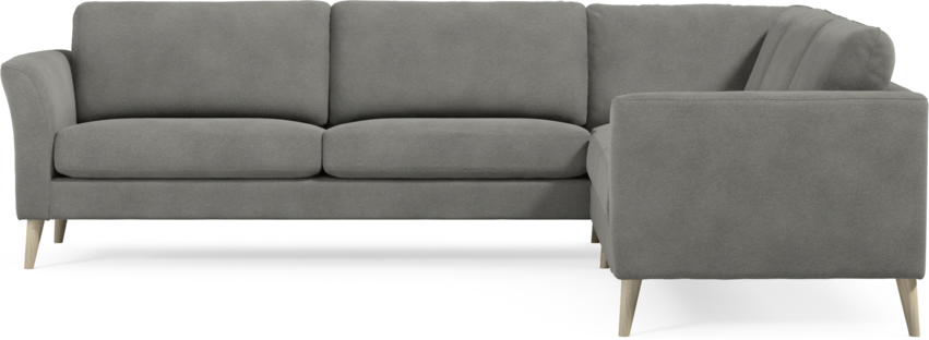 Bridge - Hörnsoffa, 3+2-sits - Grå