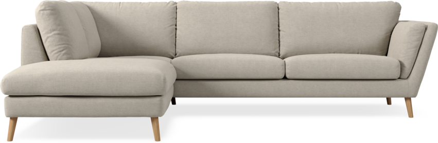 Madison - 3-sits soffa med divan vänster - Beige