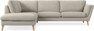 Madison - 3-sits soffa med divan vänster - Beige