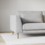 Willow - 3-sits soffa med divan höger, fast klädsel - Grå