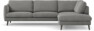 Madison Lux - 3-sits soffa med divan höger - Grå
