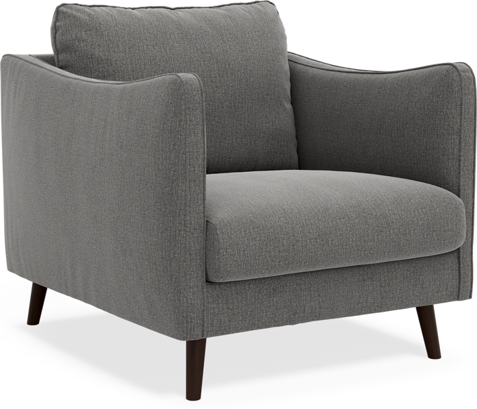 Madison Lux - Fåtölj, 70 cm - Grå