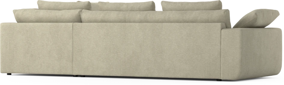 Amie - 3-sits med divan höger - Beige
