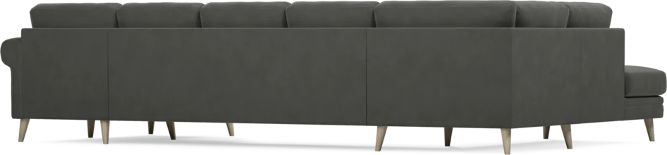 Eden - 3-sits soffa med divan vänster och schäslong höger - Grå