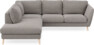 Madison - 2-sits soffa med divan vänster - Beige