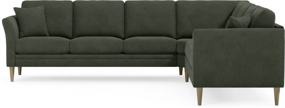 Eden - Hörnsoffa, 3+3-sits - Grön