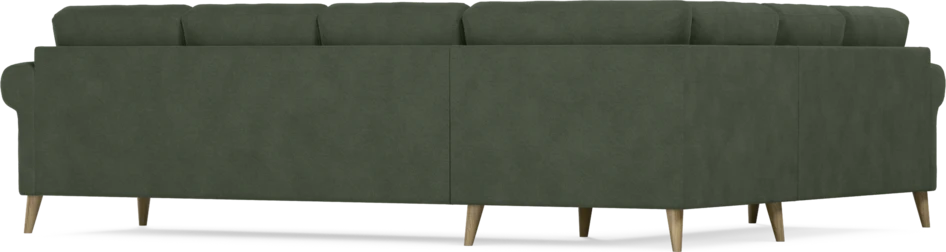 Eden - Hörnsoffa, 2+3-sits - Grön