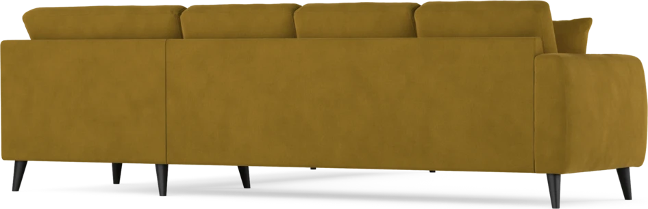 Eden - Hörnsoffa, 3+3-sits - Gul
