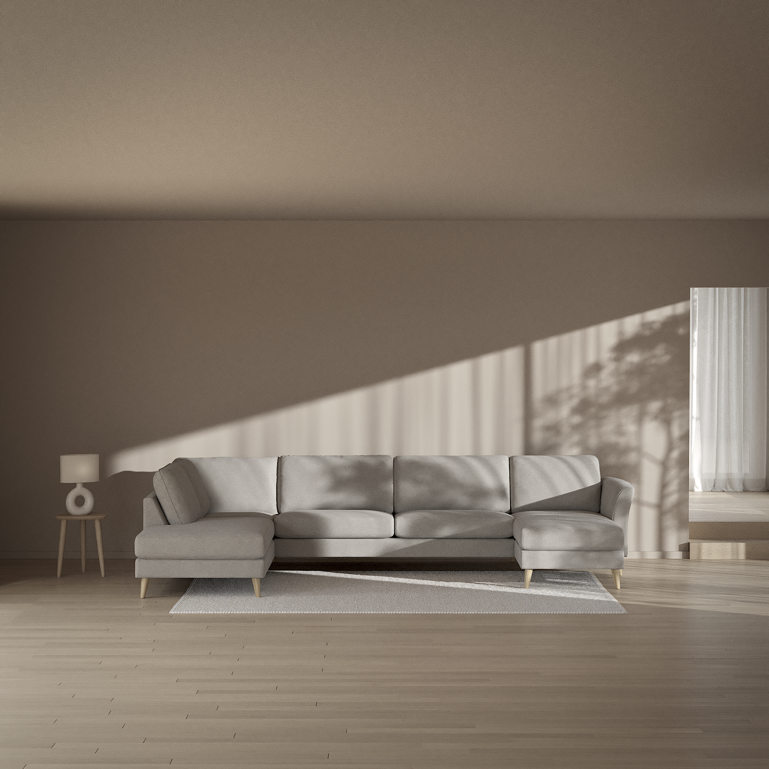 Bridge - 3-sits soffa med divan vänster och schäslong höger - inspiration