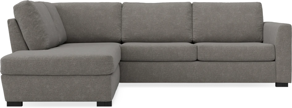 Friday - 2,5-sits soffa med divan vänster - Grå