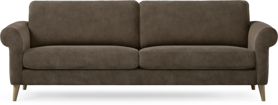 Bridge - 4-sits soffa - Brun