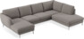 Madison Lux - 2-sits soffa med schäslong vänster och divan höger - Beige