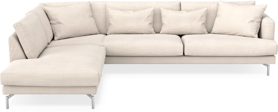 Harper - 3-sits soffa med divan vänster - Beige