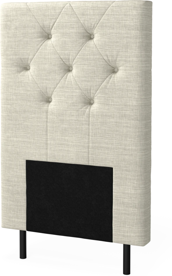 New York pikerad - Sänggavel, 90-210 cm - Beige
