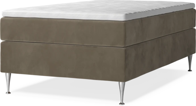 New York Supreme, Kontinentalsäng, enkelsäng med bäddmadrass och sängben