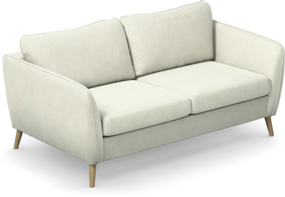 County - 2-sits soffa - Vit