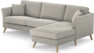 Eden - 2,5-sits soffa med schäslong - Grå