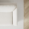 Madison Lux - 2-sits soffa med schäslong vänster - Vit