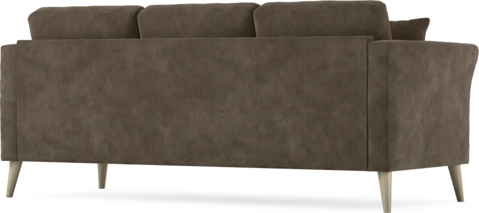 Eden - 3-sits soffa - Brun