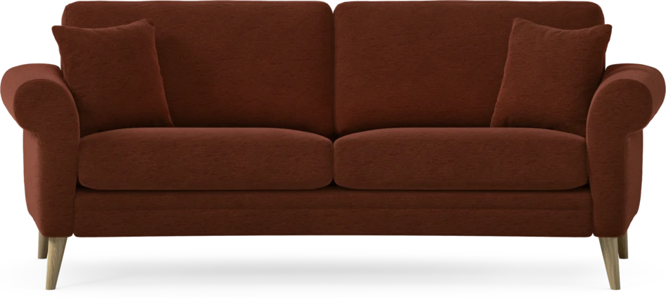 Eden - 2,5-sits soffa svängd - Orange