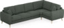 Eden - Hörnsoffa, 3+1-sits - Grön