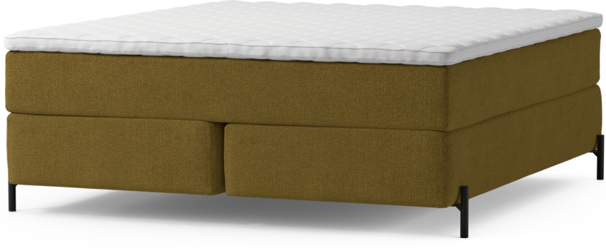 Delux Dream - Kontinentalsäng, dubbelsäng med bäddmadrass och sängben