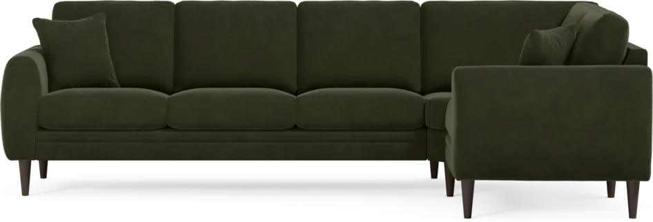 Eden - Hörnsoffa, 3+1-sits - Grön